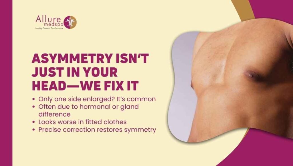 Unilateral Gynecomastia: Why It Happens on One Side Only