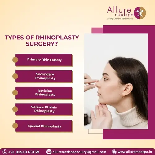 Types of Rhinoplasty Surgery