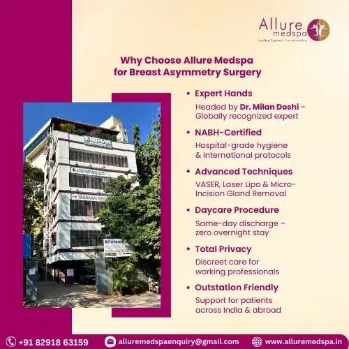 Why Choose Allure Medspa for Breast Asymmetry Surgery in Mumbai, India
