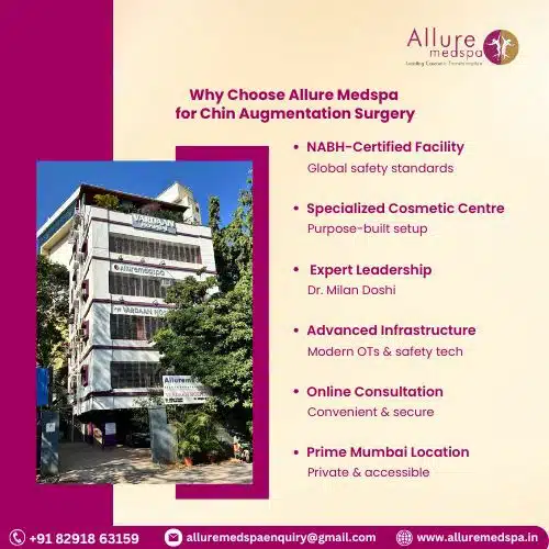 Why Choose Allure Medspa for Chin Augmentation Surgery in Mumbai, India