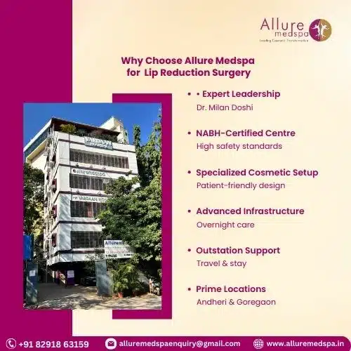 Why Choose Allure Medspa for Lip Reduction Surgery
