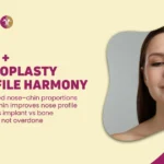 CHIN AUGMENTATION + RHINOPLASTY sURGERYPROFILE HARMONY