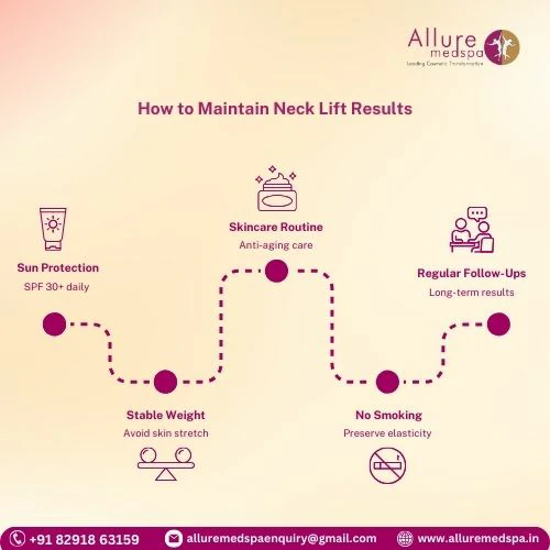 How to Maintain Neck Lift Results
