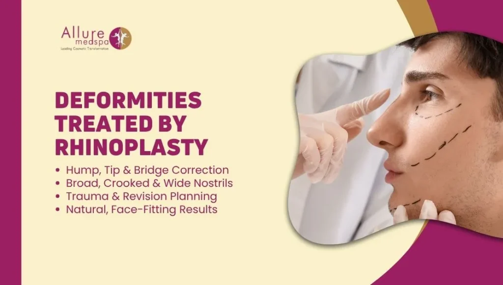 Nasal Deformities Treated by Rhinoplasty in Mumbai