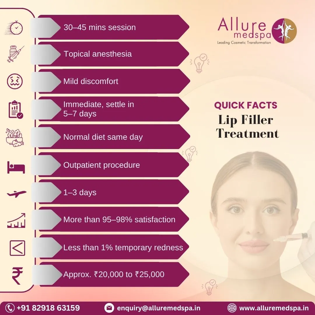 Lip Filler Treatment - Quick Facts in Mumbai