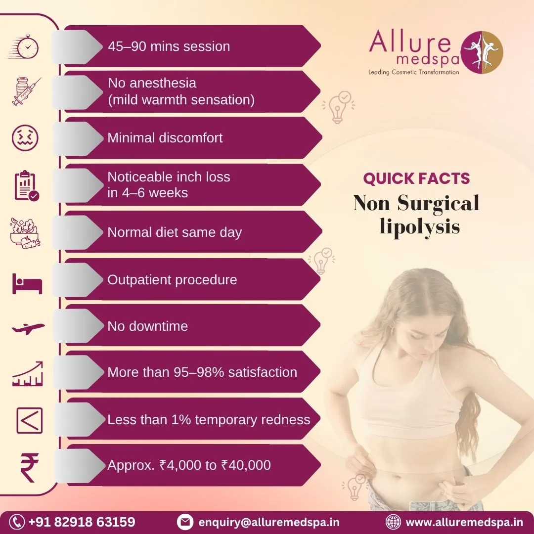 Non Surgical lipolysis - Quick Facts in Mumbai