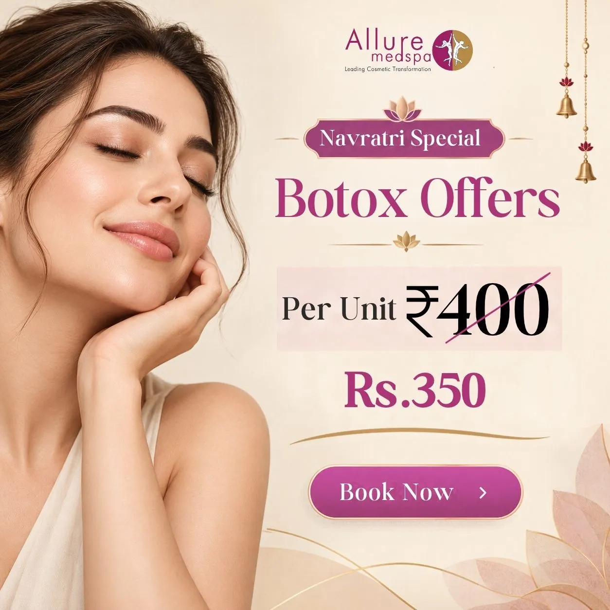 Navratri Special Offer (Botox) by Allure Medspa in Mumbai